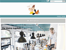 Tablet Screenshot of kinderboekpost.nl